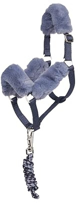 LeMieux Hobby Horse Comfort Halter & Leadrope - Navy