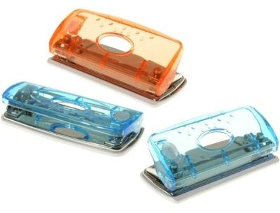 Taschenlocher Metall-Kunststoff mit Feststeller sortiert = 1 Stück