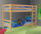 Etagenbett Hochbett Paul Buche massiv natur lackiert 90x200
