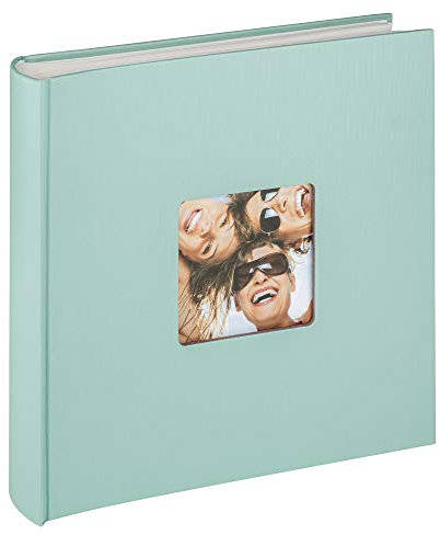 walther design album fotografico verde menta 30 x 30 cm con ritaglio di copertina, Fun FA-208-A