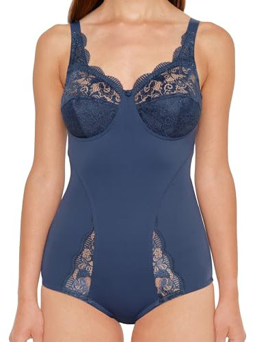 SUSA Damen Body ohne Bügel - Latina 6538 - Verschiedene Größen & Farben - Bequeme Shapewear Mieder für Frauen - Figurschmeichelndes Design - Ideal für Alltag & besondere Anlässe