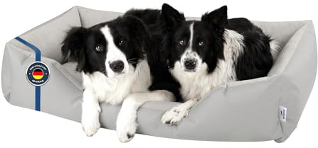 BedDog Zara, Cuscino per Cani XXXL, Cuccia da Interno, Tessuto Alicante e Cordura, Lettino Morbido e ResistenteTaglia Grande