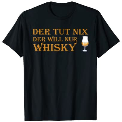 Homme Islay Single Malt Gobelet à whisky Le Will Nur Whiskey T-Shirt