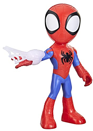 SPIDEY AND HIS AMAZING FRIENDS Marvel Figura Gigante de Spidey de 22.5 cm - Juguete para niños a Partir de 3 años