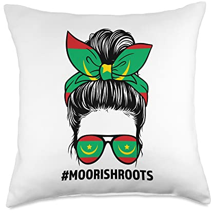 moorishroots Moors Sri Lanka Throw Pillow
