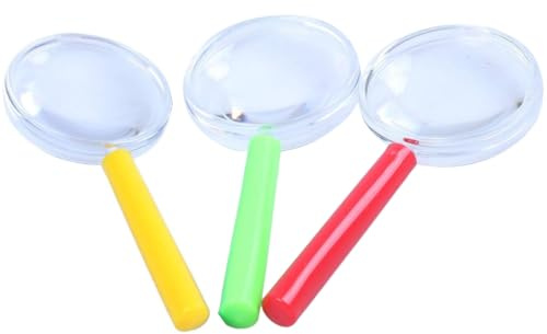 LND Gifts Magnifying Glass Kids - Set of 30 Children's Mini Magnifying Glasses, Bulk Pack - Ideal Kids Magnifying Glass for Educational and Fun Activities 11cm