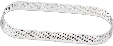 PRETYZOOM Oval Tart Ring Mold Stainless Steel Mousse Ring for Cake Mold Use As Tiramisu Cutter for Tins Tart Tins for Baking and Mould Making