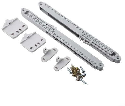 Jonikuper Set di due ammortizzatori automatici per una chiusura fluida di cassetti e porte di armadi (carico massimo 40 kg)