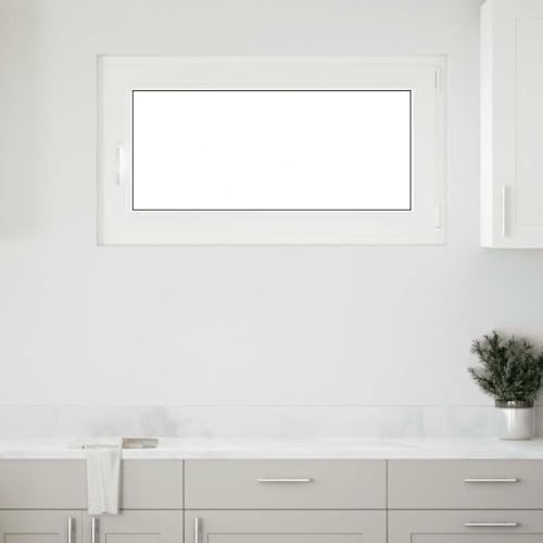Genérico Finestra Seminterrato RISOR 110x60 cm Anta Ribalta DIN Destra,Bianco,21.1kg,4108328