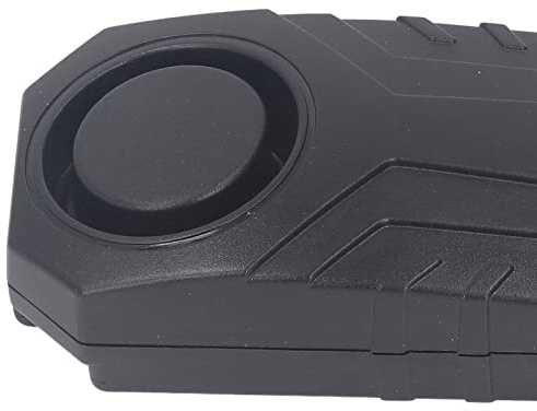 Vibration Alarm with 113dB Output and Remote Control - IP55 Rating and PC ABS Housing - 7 Sensitivity Levels - 50m Range - Compatible with Motorcycle Scooter and Electric Bike