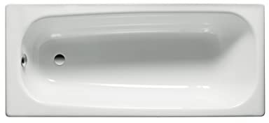 Roca,Contesa,Bañera de acero rectangular,Blanco,1600mm x 700mm x 400mm,A235960000