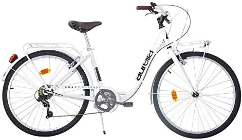 Bicicletta da Donna 26 1026CYC City Aurelia Bianco