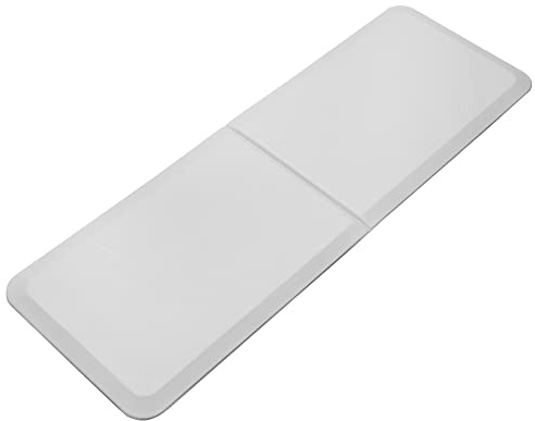 OMECAL Bi-Fold Fall Mats for Elderly Senior Handicap Fall Prevention Pad, Bedside Safety Floor Mat, Bed Falling Protection, Non Slip, Beveled Edge, Anti Fatigue