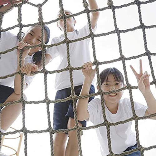 Kinder Für Kletternetz, Seilleiternetz Klettergerüst Outdoor Spielplatz Cargo Netz Baumhaus Schaukelset Hinterhof Netz Balkon Geländer Sicherheitsnetz,100x150cm