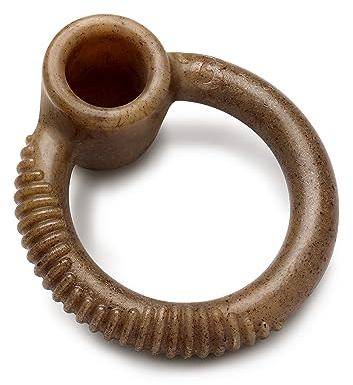 Benebone Ring Indestructible Chew Toy for Aggressive Chewers, Long Lasting Tough Boredom Breaker for Dogs, Real Bacon Flavour, For Small Dogs, Made in the USA