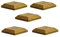 Timber Fence Post Cap | Fits 4x4 (100x100mm) Posts | Green | Square Posts | Pack of 5