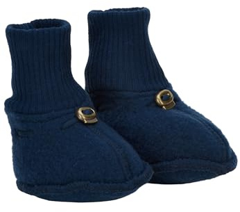 Mikk-line Pantoufles en laine pour enfants | OEKO-TEX 100 | Chaussures de marche bébé en laine pour filles et garçons | Chaussettes bébé en laine 95% laine - 100% mulesingfrei | Chaussures de marche