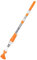 PoolyPoly Aspirateur de Piscine sans Fil, 3 en 1 Nettoyeur Électrique à Batterie Rechargeable, Aspirateur Manuel pour Petites Piscine, Jacuzzi, Spa, 90 Minutes d'Autonomie, Orange