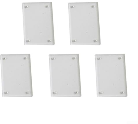 PureBowlic 5 st akrylfotoramar, 10 x 15 cm, tydliga bildramar i rät vinkel för vägg- eller bordsvisning, vertikal och horisontell orientering för hemmakontor, bröllopsdekoration (4 x 6 cm)