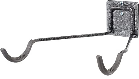 Single Bike Rack Wall Mount by Delta Cycle - Horizontal Bicycle Rack, Heavy Duty Hanger Hook Design Provides Easy Storage Access Installation - Mount Holds Up to 50 lbs