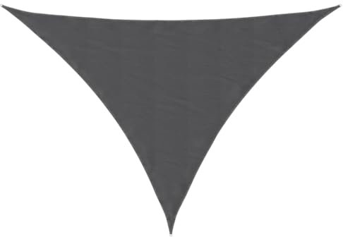 vidaXL Sonnensegel Wasserfest Sonnenschutz Windschutz Sonnendach UV Schutz Garten Terrasse Balkon Oxford-Gewebe Dreieckig 3x4x4m Anthrazit
