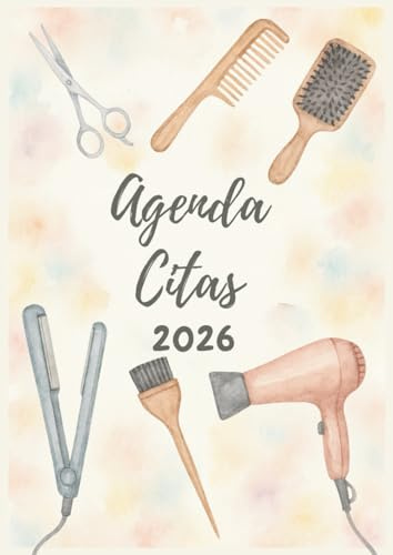 Agenda Citas Para Peluquería 2026 : Libro de Citas para 2026 con Fecha y por Horas, Dia por Pagina 3 Empleados | Intervalo de 30 Minutos de 7:00 a 22:30 (3 Columnas) y Calendario de Mes Corriente A4