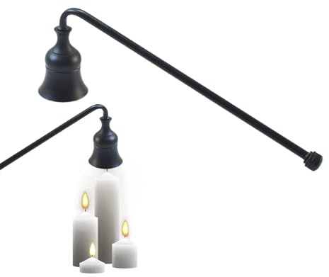 Ljusläckare - metallveke brandsläckare, klockdesignverktyg med flamsäkring, metall flamsläckare, ljusläckare för , penda ljusverktyg