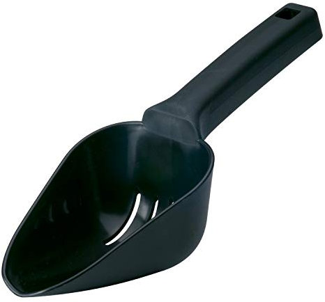 PIAZZA Sessola Forata in Policarbonato Nero - 360 Ml