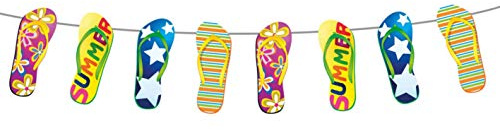 Folat 20715 - Guirnalda con diseño de chanclas (10 m)