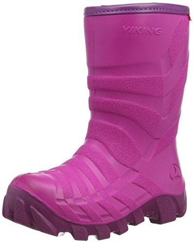 Viking Ultra Warm, Stivali da neve Unisex - Bambini e ragazzi, Multicolore Pink Fuchsia Purple, 33 EU
