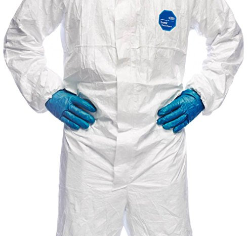 Type 5/6 Disposable Coveralls, Asbestos Coveralls, Paint Spray Coveralls (Medium X 1 Coverall)