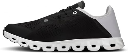 On Herren Cloud 5 Coast Textile Synthetic Black Shadow Trainer 42 EU