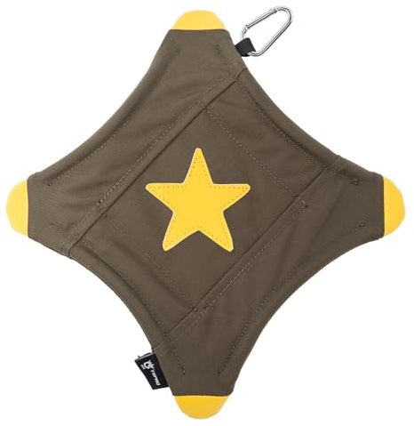 TSPRO Disque Volant pour Chien en Nylon Courbé, Design Tactique, Résistant aux Mâcheurs Agressifs, Adapté aux Chiens Moyens à Grands, Facile à Lancer, Portable à Tous Les Lieux (Vert)