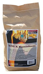 Lienbacher Sac de 200 Briquettes Allume-Feux Bio en Bois Comprimé