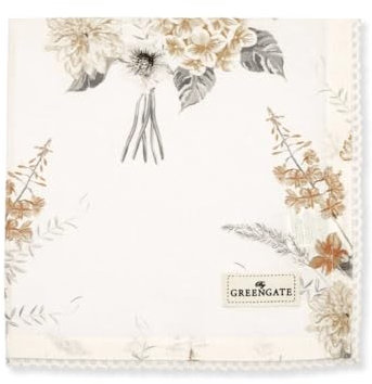 GreenGate Napkin with lace Estella White