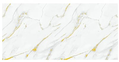 IZODEKOR PVC Wall Panels 120x60 cm, Splashback for Kitchen, Shower Walls Panels for Wet Area, Waterproof and Heat Resistant | Golden Harmony