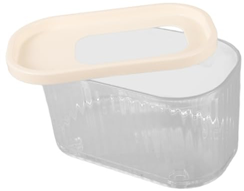 Toyvian Bañera para Hámster y Cobayas Fácil de Limpiar Material PS, Contenedor Práctico para Baño de Arena en Animales Pequeños