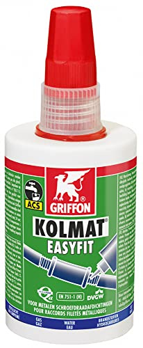 Résine d'étanchéité Easyfit Kolmat agrée gaz GRIFFON flacon 50 ml - 6150321