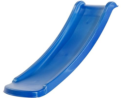 AXI Sky120 Toboggan Bleu - 118 cm | Élément complémentaire pour Aire de Jeux/Maison de Jeu Enfant | Toboggan pour Hauteur de Estrade 60 cm