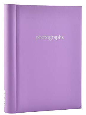 Arpan 2 Self Adhesive Photo Albums Totaling 72 Sheets 144 Sides In Pink, Purple