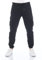 riverso Cargohose Herren Stretch RIVHanno Slim Fit Cargo Hose Taschen Schwarz w42, Größe:W 42, Farbvariante:Black (24000)