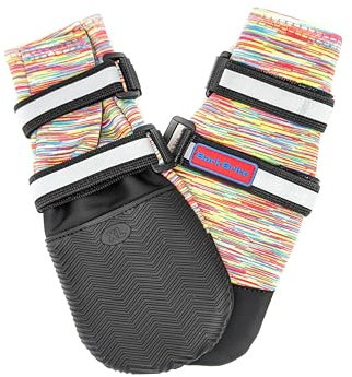 Allwetter-Neopren-Hundeschuhe mit reflektierenden Riemen, in 5 Größen! (Mehrfarbig, XL)