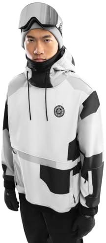 SIROKO - Snowboardjacka Siroko W1 Tibet - XL - Grå/Svart