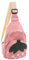 LJCZKA Bolso de Pecho Conejo Niña, Bolso Bandolera de Fresa Pequeño Niña Mochila Cruzada con Correa Ajustable para la Escuela, Viajes, Deporte
