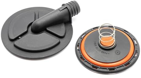 UAGFDFF Junta Tapa válvula Motor 03G103469N Tapa Válvula PCV con Membrana para Golf para Jetta para A3 Toledo para Skoda 2.0TD 03G103469 03G103475 68001294AB 68001294AA Tapa Válvula Motor