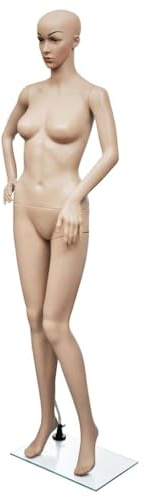 vidaXL Mannequin de Vitrine Homme Support de Verre Magasin Couture Présentoir