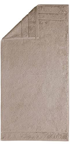 Egeria 25001 Prestige Waschhandschuh, Baumwolle, Taupe, Größe 16 x 21 cm