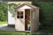 weka Garten-/Terrassenschrank 357 Gr.2, natur, Satteldach, 14 mm, DT