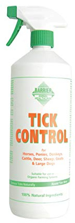 Barrier Bar0100 Tick Control Spray, Clear, 1 litre