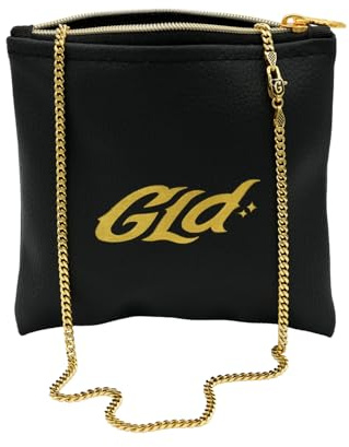 GLD Micro Cuban Link Chain for Men and Women - 3MM, 18”, 18K Gold-Plated Cuban Chain with Premium Travel Pouch – Snatch-Proof, Sweat-Proof, Fade-Resistant – Lifetime Quality, Designed in Miami